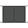 Cama elevada para perros negra 130x80x20 cm textilene y acero | Foro24.es | Tu tienda online para hogar, jardín y más Foro24.es