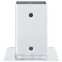 Bases para postes cuadradas 4 uds. Plata 81x81 mm | Foro24.es | Tu tienda online para hogar, jardín y más Foro24.es