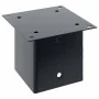 Bases para postes cuadradas 4 uds. Antracita 141x141 mm von , Zaunpfosten - Ref: Foro24-42000034, Preis: 40,20 €, Rabatt: -5%%