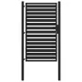 Puerta de jardín con cerradura de aluminio negra 100x150 cm | Foro24.es | Tu tienda online para hogar, jardín y más Foro24.es
