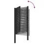 Puerta de jardín con cerradura de aluminio negra 100x150 cm | Foro24.es | Tu tienda online para hogar, jardín y más Foro24.es
