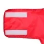 Chubasquero perros con tiras reflectantes poliéster rojo L by , Clothes for dogs - Ref: Foro24-42000282, Price: 19,47 €, Disc...