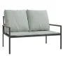 Juego muebles de jardín 4 pzas y cojines acero gris antracita von , Gartensets - Ref: Foro24-3188016, Preis: 386,76 €, Rabatt...