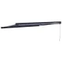 Toldo retráctil aluminio y tela azul y blanco 4x3 m by , Awnings - Ref: Foro24-3154548, Price: 470,67 €, Discount: -5%%