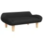 Sofá para niños de tela negro 70x40x24 cm | Foro24.es | Tu tienda online para hogar, jardín y más Foro24.es