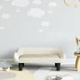 Sofá para niños de terciopelo crema 70x40x24 cm von , Baby- und Kleinkindmöbel - Ref: Foro24-3196355, Preis: 60,77 €, Rabatt:...