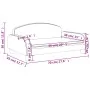 Sofá para niños de tela marrón 70x45x30 cm von , Baby- und Kleinkindmöbel - Ref: Foro24-3196360, Preis: 68,11 €, Rabatt: -5%%