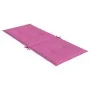 Cojín silla de jardín respaldo alto 2 uds tela rosa 120x50x3 cm von , Kissen für Stühle und Sofas - Ref: Foro24-361268, Preis...