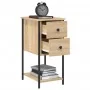 Mesitas noche 2 uds madera ingeniería roble Sonoma 32x42x70 cm | Foro24.es | Tu tienda online para hogar, jardín y más Foro24.es