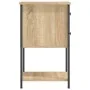 Mesitas noche 2 uds madera ingeniería roble Sonoma 32x42x70 cm | Foro24.es | Tu tienda online para hogar, jardín y más Foro24.es