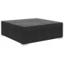 Set muebles de jardín 12 pzas y cojines ratán sintético negro von , Gartensets - Ref: Foro24-46764, Preis: 1,00 €, Rabatt: -5%%