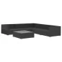 Set muebles de jardín 6 piezas y cojines ratán sintético negro von , Gartensets - Ref: Foro24-46770, Preis: 572,58 €, Rabatt:...