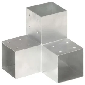 Conector de postes en forma de Y metal galvanizado 101x101 mm de , Postes de cerca - Ref: Foro24-145481, Precio: 24,90 €, Des...