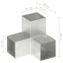 Conector de postes en forma de Y metal galvanizado 101x101 mm de , Postes de cerca - Ref: Foro24-145481, Precio: 24,90 €, Des...
