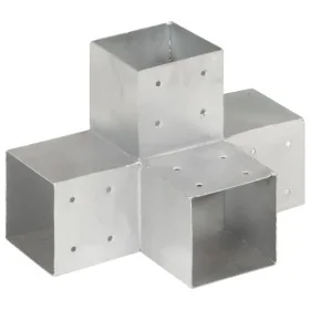 Conector de postes en forma de X metal galvanizado 101x101 mm von , Zaunpfosten - Ref: Foro24-145483, Preis: 37,09 €, Rabatt:...