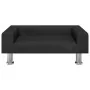 Cama para perros de terciopelo negra 70x45x26,5 cm | Foro24.es | Tu tienda online para hogar, jardín y más Foro24.es
