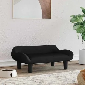 Cama para perros de terciopelo negra 70x40x24 cm von , Betten für Hunde - Ref: Foro24-171955, Preis: 57,44 €, Rabatt: -5%%