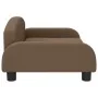 Cama para perros de tela marrón 70x45x30 cm by , Beds for dogs - Ref: Foro24-171962, Price: 68,11 €, Discount: -5%%
