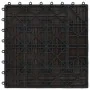 Baldosas de porche WPC 30x30 cm 2 m² marrón oscuro 22 unidades | Foro24.es | Tu tienda online para hogar, jardín y más Foro24.es