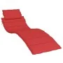 Cojín de tumbona de tela Oxford rojo 186x58x4 cm by , Cushions for chairs and sofas - Ref: Foro24-314164, Price: 53,13 €, Dis...