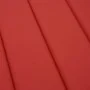 Cojín de tumbona de tela Oxford rojo 186x58x4 cm by , Cushions for chairs and sofas - Ref: Foro24-314164, Price: 53,13 €, Dis...
