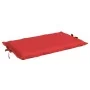 Cojín de tumbona de tela Oxford rojo 186x58x4 cm by , Cushions for chairs and sofas - Ref: Foro24-314164, Price: 53,13 €, Dis...