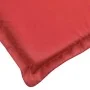Cojín de tumbona de tela Oxford rojo 186x58x4 cm by , Cushions for chairs and sofas - Ref: Foro24-314164, Price: 53,13 €, Dis...