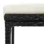 9-piece garden bar furniture set and black PE rattan cushions by vidaXL, Garden sets - Ref: Foro24-3064854, Price: 439,74 €, ...