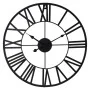 H&S Collection Reloj de pared con números romanos negro von , Wanduhren - Ref: Foro24-445871, Preis: 29,42 €, Rabatt: -5%%