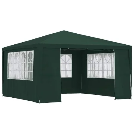 Carpa profesional para fiestas con paredes verde 90 g/m² 4x4 m by , Tents and gazebos - Ref: Foro24-48536, Price: 135,42 €, D...