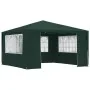Carpa profesional para fiestas con paredes verde 90 g/m² 4x4 m by , Tents and gazebos - Ref: Foro24-48536, Price: 135,42 €, D...