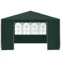 Carpa profesional para fiestas con paredes verde 90 g/m² 4x4 m by , Tents and gazebos - Ref: Foro24-48536, Price: 135,42 €, D...