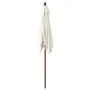 Sombrilla de jardín poste de madera color arena 198x198x231 cm by , Umbrellas - Ref: Foro24-363183, Price: 67,45 €, Discount:...