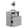 Mesita de noche gris hormigón 50x32x60 cm von , Nachttische - Ref: Foro24-803280, Preis: 67,24 €, Rabatt: -5%%