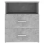 Mesita de noche gris hormigón 50x32x60 cm von , Nachttische - Ref: Foro24-803280, Preis: 67,24 €, Rabatt: -5%%