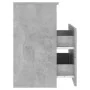 Mesita de noche gris hormigón 50x32x60 cm von , Nachttische - Ref: Foro24-803280, Preis: 67,24 €, Rabatt: -5%%