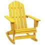 Silla mecedora jardín Adirondack madera maciza abeto amarillo by , Garden chairs - Ref: Foro24-315884, Price: 89,00 €, Discou...
