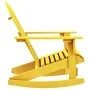 Silla mecedora jardín Adirondack madera maciza abeto amarillo by , Garden chairs - Ref: Foro24-315884, Price: 89,00 €, Discou...