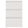 Mesita de noche madera maciza de pino blanca 40x29,5x64 cm von , Nachttische - Ref: Foro24-808085, Preis: 67,97 €, Rabatt: -5%%