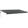 Toldo retráctil automático gris antracita 5x3 m von , Markisen - Ref: Foro24-3154515, Preis: 459,69 €, Rabatt: -5%%