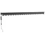 Toldo retráctil automático gris antracita 5x3 m von , Markisen - Ref: Foro24-3154515, Preis: 459,69 €, Rabatt: -5%%