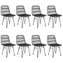Juego de comedor de jardín 9 piezas ratán sintético negro by , Garden sets - Ref: Foro24-3157900, Price: 777,29 €, Discount: ...