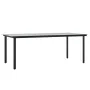 Set de comedor de jardín 9 pzas y cojines ratán sintético negro von , Gartensets - Ref: Foro24-3185136, Preis: 687,22 €, Raba...