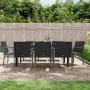 Juego comedor jardín 9 piezas y cojines ratán sintético y acero | Foro24.es | Tu tienda online para hogar, jardín y más Foro24.es