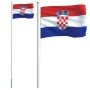 Mástil y bandera de Croacia aluminio 6,23 m von , Fahnen und Windsäcke - Ref: Foro24-3147098, Preis: 73,59 €, Rabatt: -5%%
