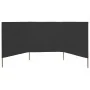 Paravientos de playa de 3 paneles tela gris antracita 400x80 cm by , Umbrellas - Ref: Foro24-47142, Price: 35,25 €, Discount:...