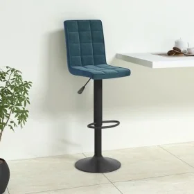 Taburete de cocina de terciopelo azul von , Küchenhocker - Ref: Foro24-335756, Preis: 84,54 €, Rabatt: -5%%