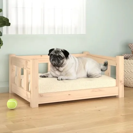 Cama para perros madera maciza de pino 65,5x50,5x28 cm von , Betten für Hunde - Ref: Foro24-820187, Preis: 48,24 €, Rabatt: -5%%