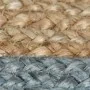 Alfombra hecha a mano de yute con borde verde oliva 90 cm von , Teppiche - Ref: Foro24-133680, Preis: 28,82 €, Rabatt: -5%%