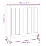 Cubierta de radiador madera maciza de pino gris 79,5x19x84 cm | Foro24.es | Tu tienda online para hogar, jardín y más Foro24.es
